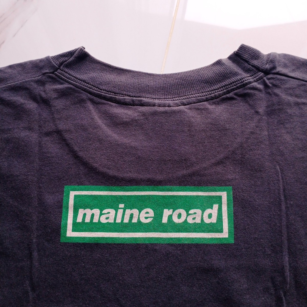 Vintage 90s 1996 Oasis Maine Road T-shirt screen stars single 