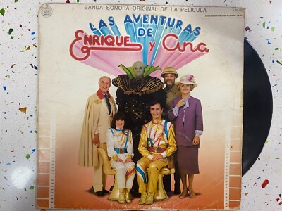 LAS AVENTURAS DE ENRIQUE Y ANA LP VINILO BSO ABUELITO COCONUTS MI AMIGO FELIX
