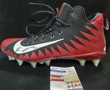 ARIZONA CARDINALS RONDALE MOORE AUTOGRAPHED SIGNED CLEAT JSA COA