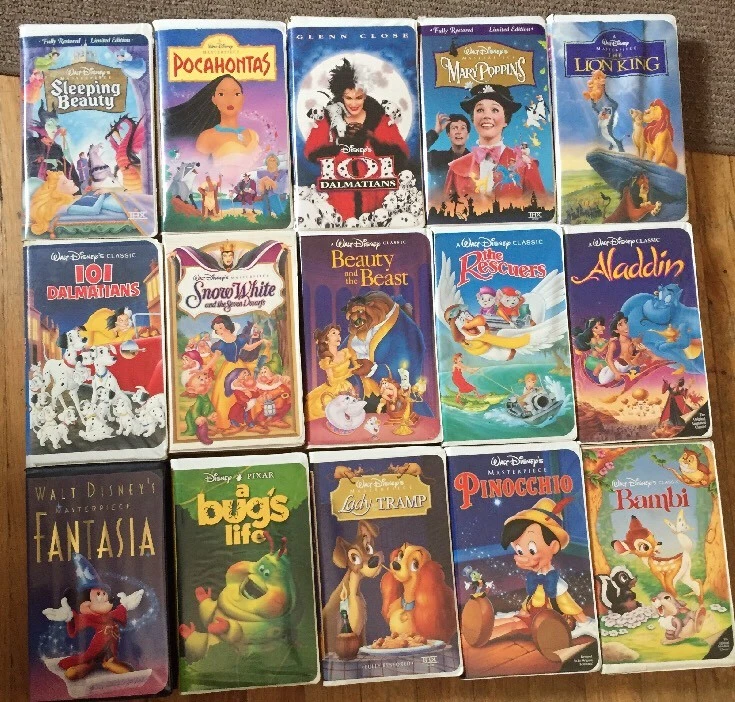 The Walt Disney VHS Collecting Guide (UPDATED AUG 2018)