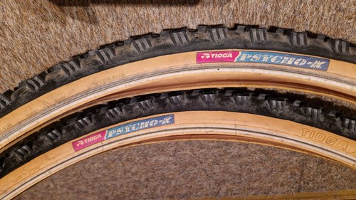 2x Tioga Psycho K Kevlar skinwall retrò kult vintage Tioga Ringlé Grafton Tomac - Foto 2 di 8
