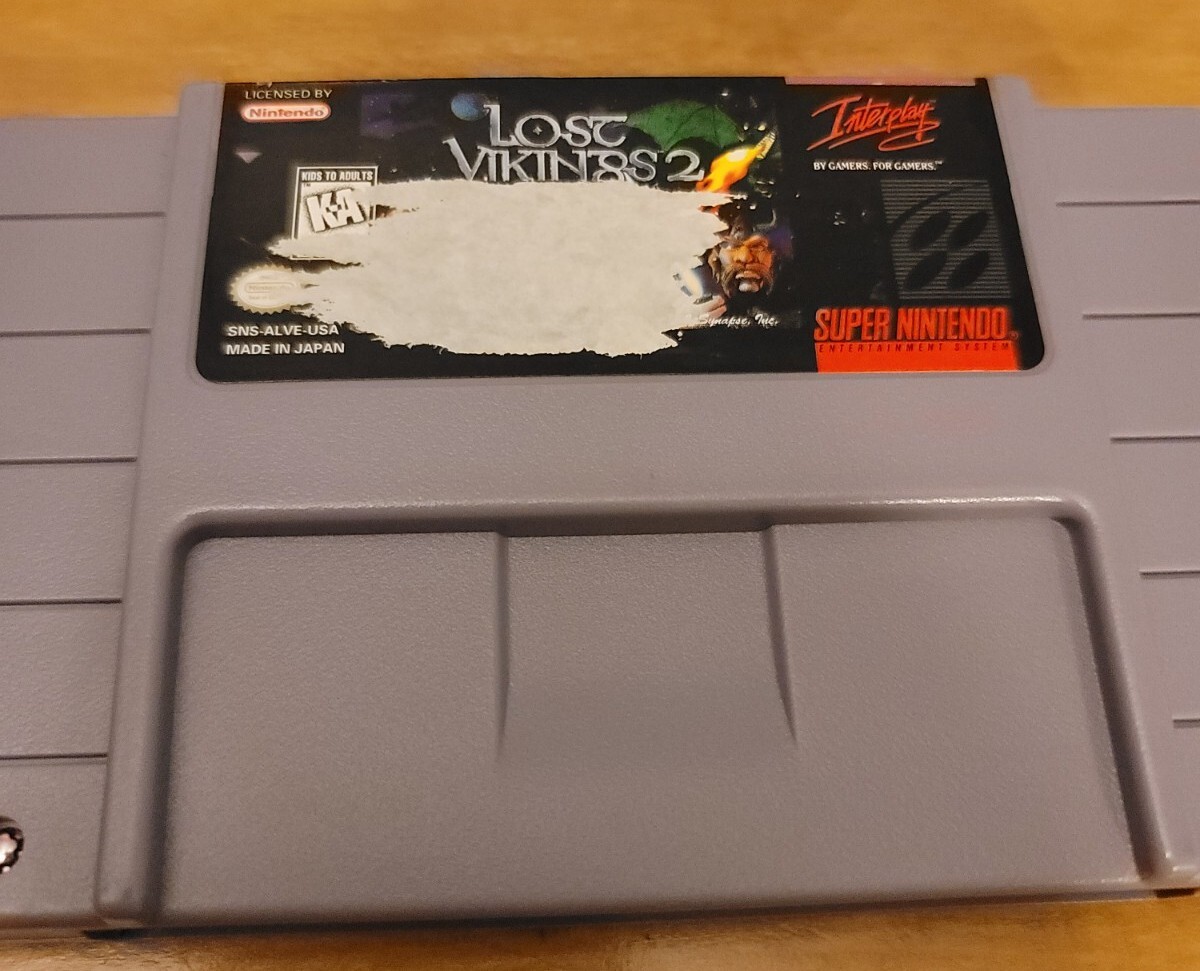 Lost Vikings 2 Super Nintendo Entertainment System, 1997 CIB Snes