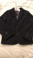 Boys Nordstrom Navy Blue Blazer Sport Coat Jacket size 4