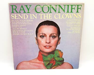 Ray Conniff Send In The Clowns 33 RPM LP Record Columbia 1976 KC 34170 Y