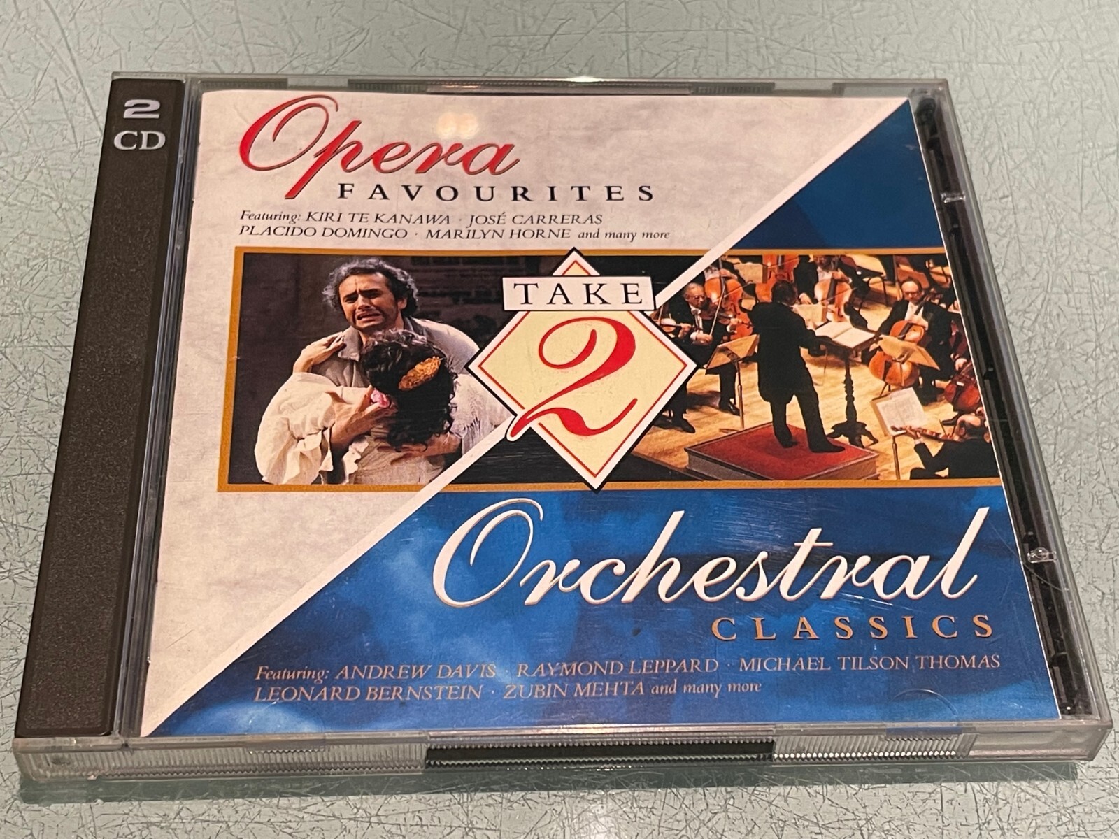 Take 2 Opera Favourites & Orchestral Classics - 2 CD's Album - 1992 Sony Music