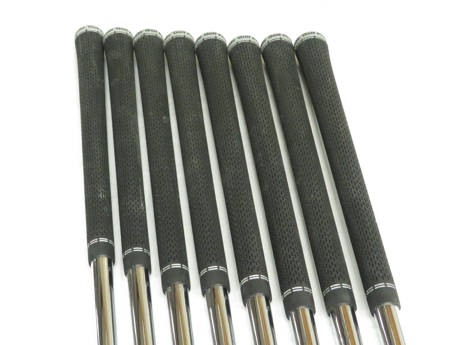 Used LH Callaway Rogue ST Pro Iron Set 4AW Rifle 6.0 Stiff Flex Steel