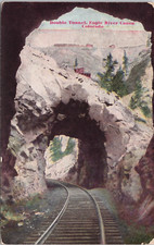 UNPOSTED POSTCARD -   DOUBLE TUNNEL EAGLE RIVER CANON COLORADO