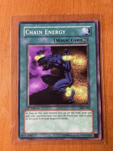 YuGiOh! Chain Energy MRL-046 1st Edition - NM | eBay
