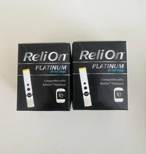 Sealed ReliOn Platinum Blood Glucose Test Strips 100CT (50 In A Box, 2 Boxes)
