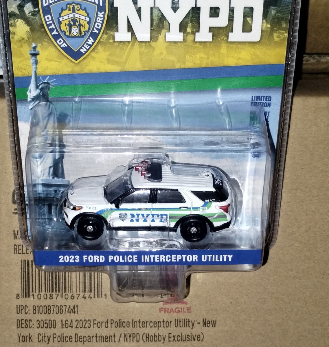 GREENLIGHT 2023 FORD POLICE INTECEPTOR UTILITY 