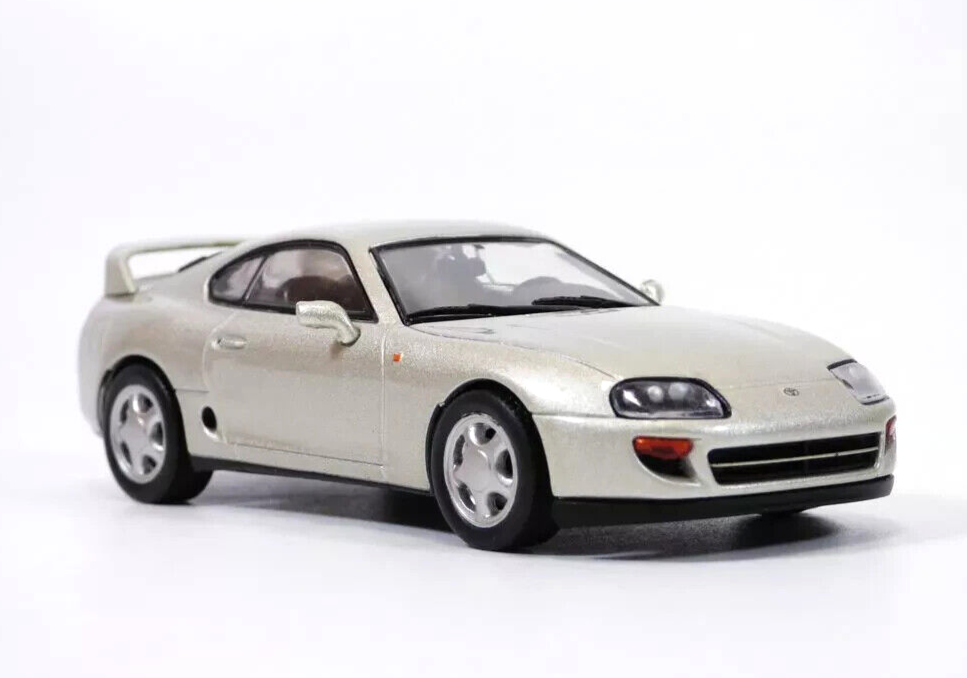 1/43 SUPRA ミニカー 1/43 Toyota Supra MKIV 2JZ 2001 (Silver) Diecast Model Car
