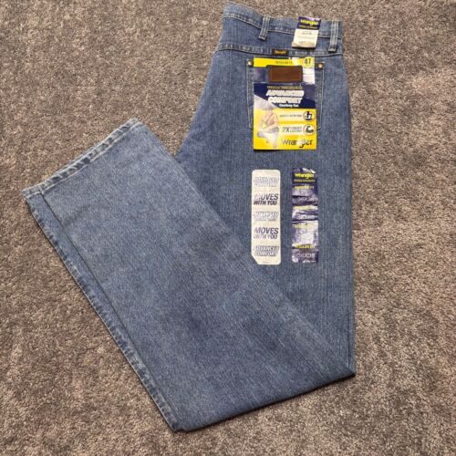 Wrangler Advanced Comfort Cowboy Cut® Jeans Mens 36x38 Regular Fit Stretch *NEW