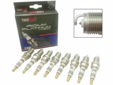 8x Iridium Platinum Upgrade Spark Plugs Fits Land Rover Range Rover (Mk3) 4.2