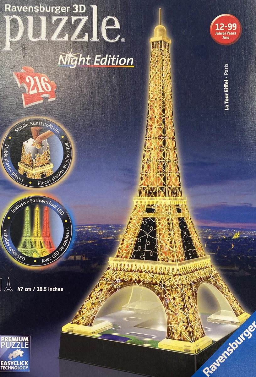 Puzzle 3D - Tour Eiffel