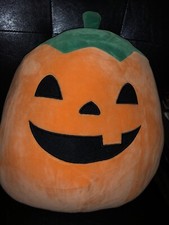 Squishmallow Jodie Halloween Jack O Lantern Rare 12  NWT