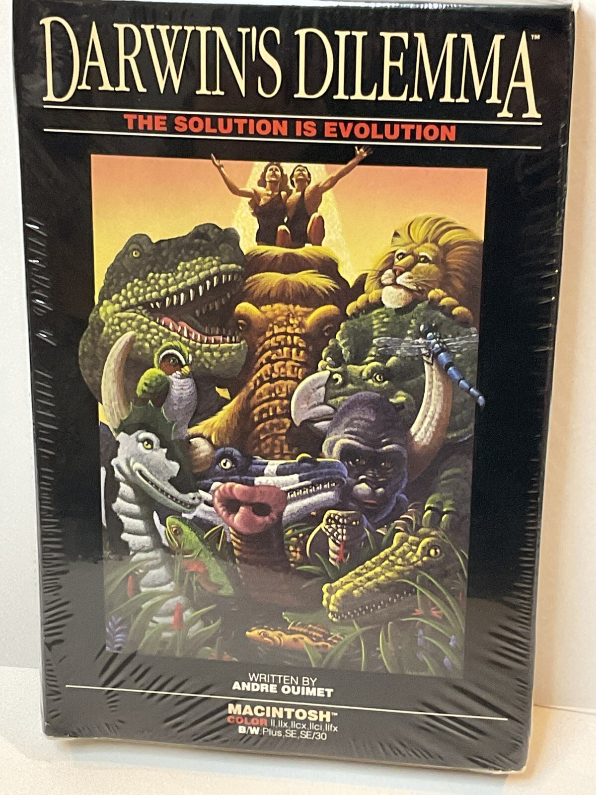 Juego de software vintage Macintosh DARWINS DILEMMA NUEVO EN PAQUETE sellado