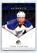 2009-10 SP Game Used Edition - Authentic Rookies Tyson Strachan #105 /699 (RC)