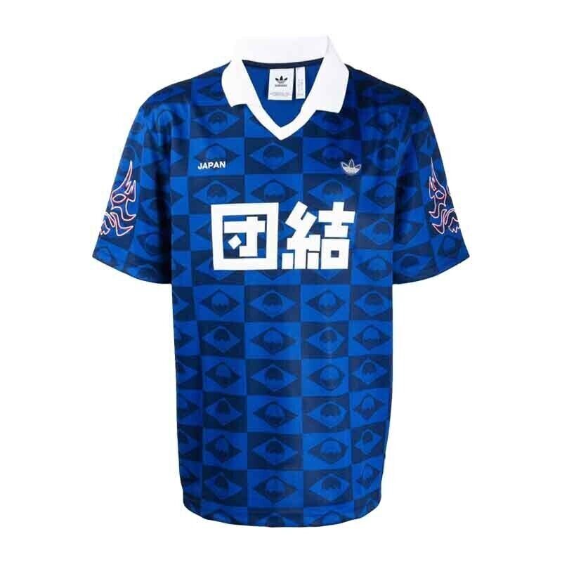 アディダス サッカー日本代表 トレーニングシャツ2020-2021 ADIDAS MEN'S JAPAN NOMIYAMA 2020/2021 SOCCER FOOTBALL SHIRT