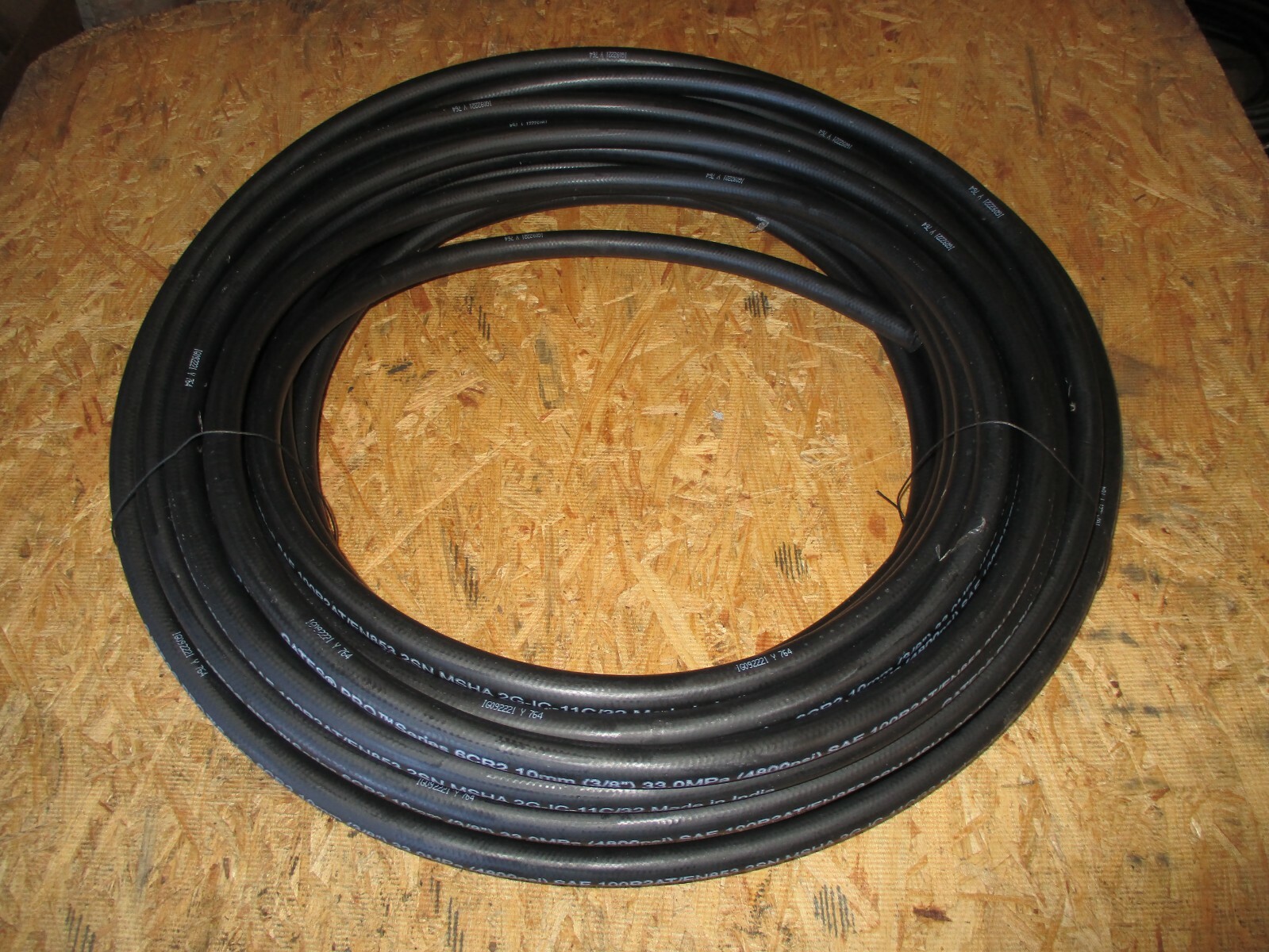 GATES HYDRAULIC HOSE 6CR2 3/8" 50' FEET SAE 100R2 4000 PSI INTERCHANGE