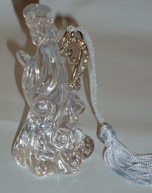 Lenox ANGELIC GEMS Glass Angel Ornament w/Box eBay