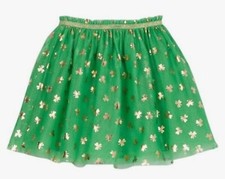 Green Tutu Gold Shamrock Clover Skirt St Patrick's Day Girls Size XXL 18 NEW