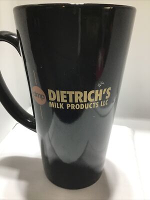 DIETRICH'S MILK PRODUCTS COFFEE MUG. DMP MUG.  Art Deco Tall Mug. B217