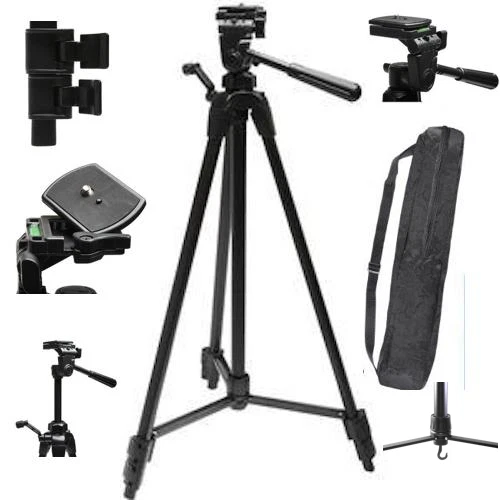 75" TRIPOD + 72" MONOPOD + REMOTE FOR NIKON D3000 D3100 D3200 D3300 D3400 D5000 - Image 2 of 4