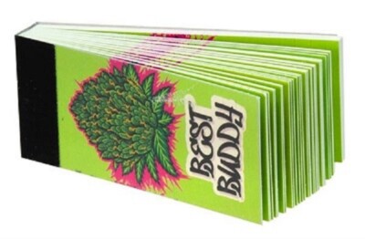 5x Filtertips ''Best Buddy'', perforiert, 60x25mm Tips Full Colour Papierfilter