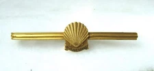 Antique 1949 10K Yellow Gold Shell Oil Co. 10 Year Tie Bar ETC10334