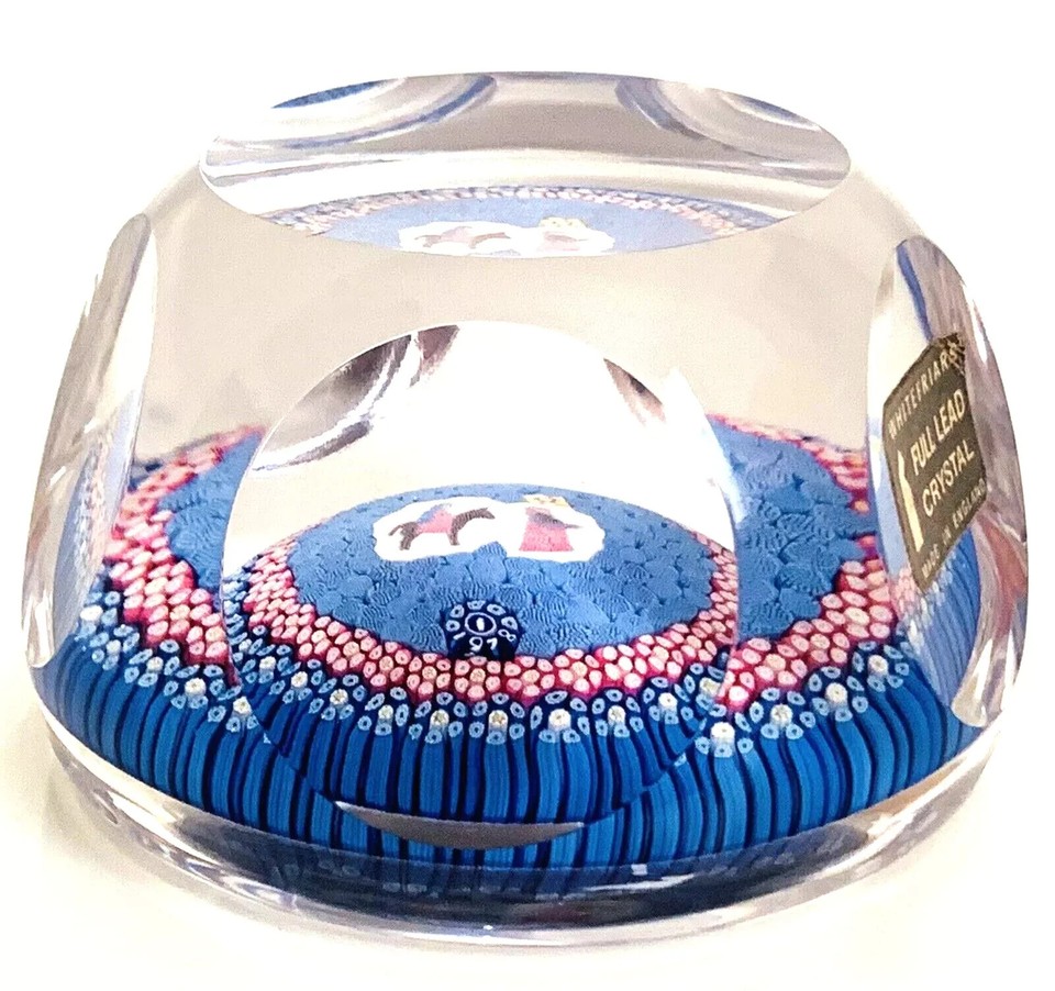 Whitefriars Christmas Mary And Joseph Glass Paperweight 1978 L/E Number 544 eBay