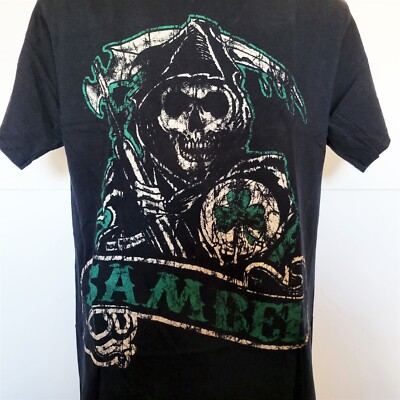 SAMBEL Sons Of Anarchy Beast Black T-Shirt Size M Medium | eBay