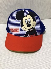 Disney Mickey Mouse Youth Adjustable Baseball Hat Cap Blue  Red, Free Shipping