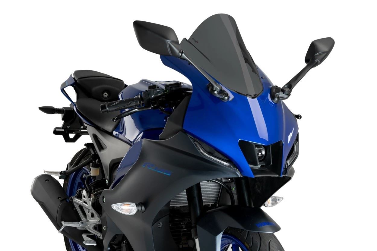 Puig Dark Smoke Z-Racing Screen Yamaha YZF 125 R 2023-2025