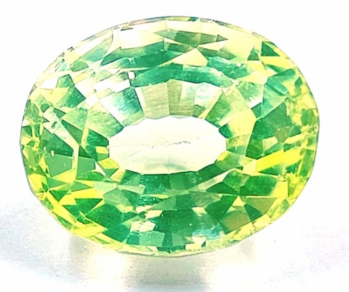 12.30 Ct Natural Rare Green Peridot Oval Cut AAA Certified Loose Gemstones AKQ - Picture 4 of 9