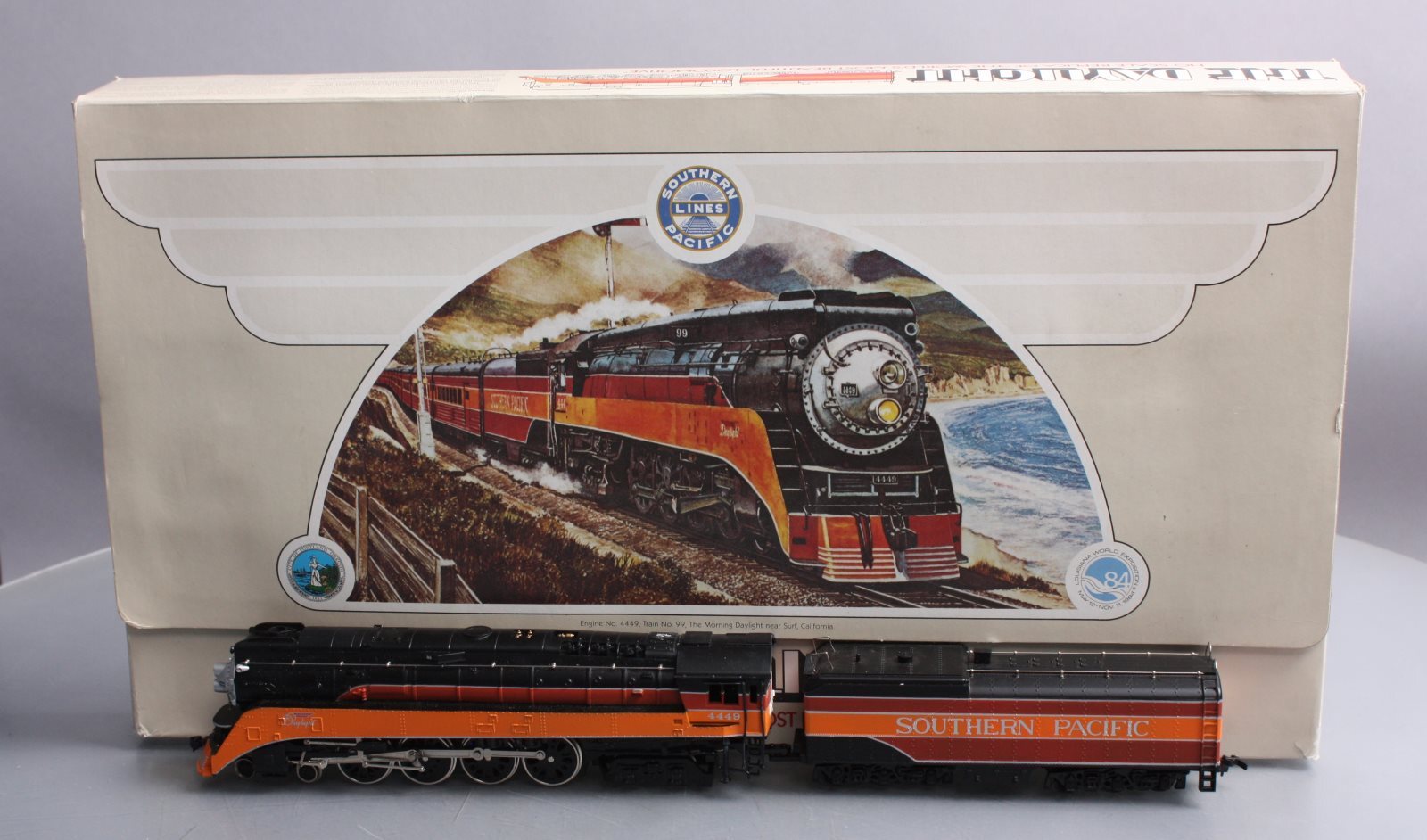 Bachmann 410550D9 HO Scale Southern Pacific Daylight Steam