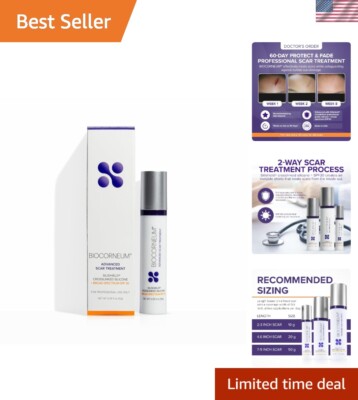 Advanced Silicone Scar Treatment Gel with SPF 30 - Fast-Drying 10g Formula