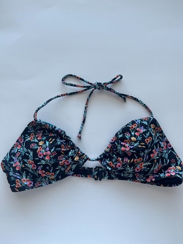 Body Glove Damen Luana Neckholder Slider Triangel Bikini Oberteil Badeanzug Blumen L - Bild 6 von 7