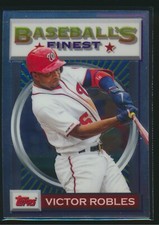 2020 Topps Baseball's Finest Flashbacks #121 Victor Robles Nationals