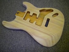 STRAT STYLE ELECTRIC GUITAR BODY UNFINISHED USA Quik Ship