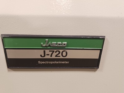 JASCO J-720 Spectropolarimeter 115V, 50/60 Hz | eBay