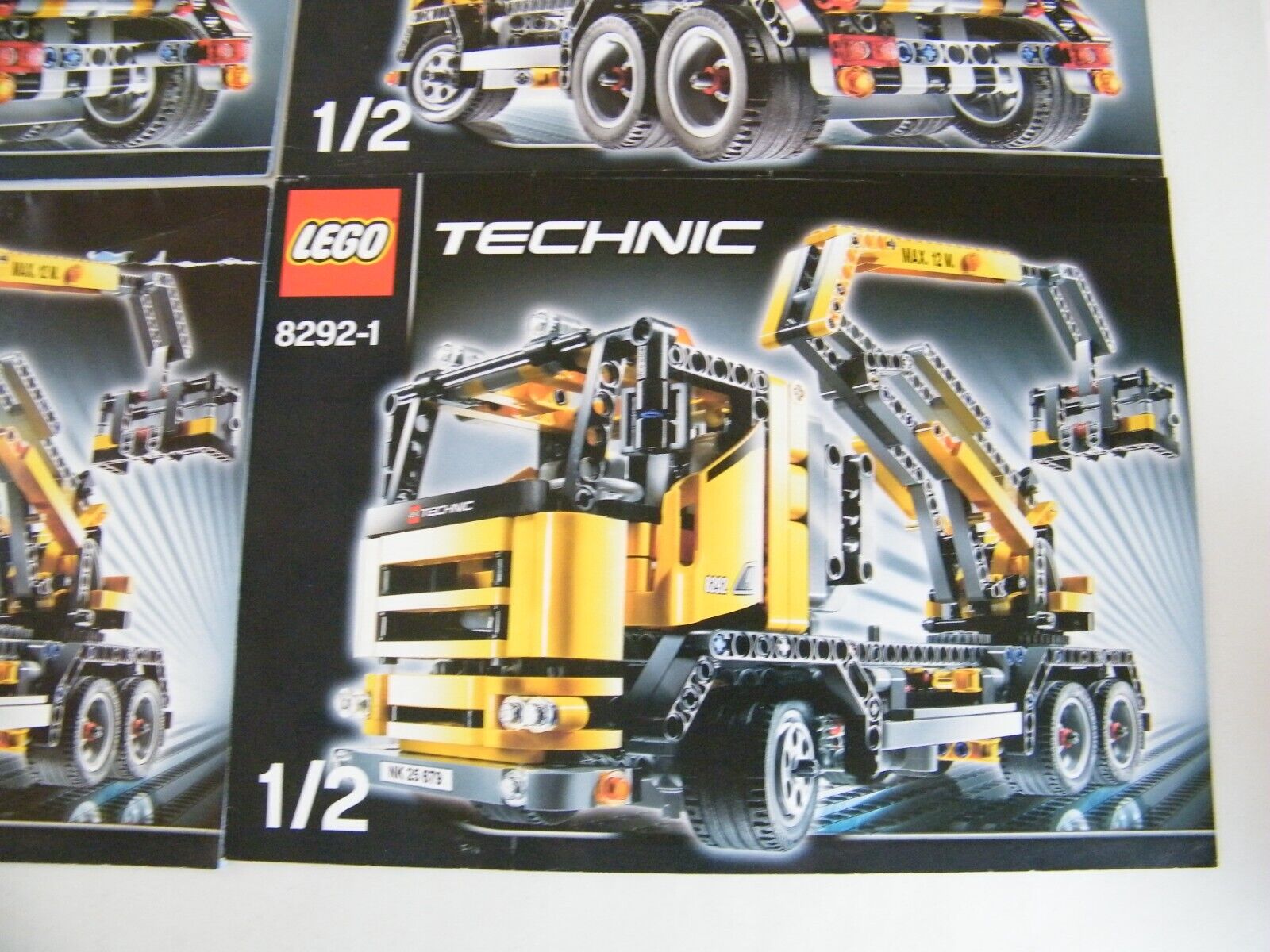 skadedyr Hej sekvens LEGO TECHNIC 8292 1 &amp; 2 INSTRUCTIONS ONLY CHERRY PICKER / DUMP TRUCK,  NO BRICKS! | eBay