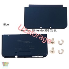1 Blue Housing Shell Top Bottom Cover Replacement For New Nintendo 3DS XL 3DS LL