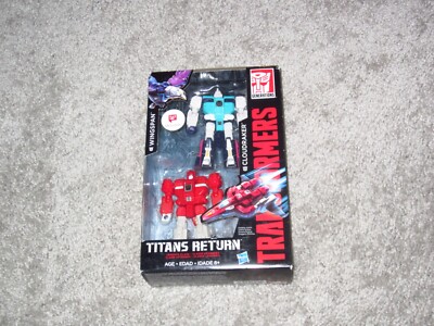 Hasbro TRANSFORMERS Titans Return WINGSPAN and CLOUDRAKER (Walgreens Exclusive)
