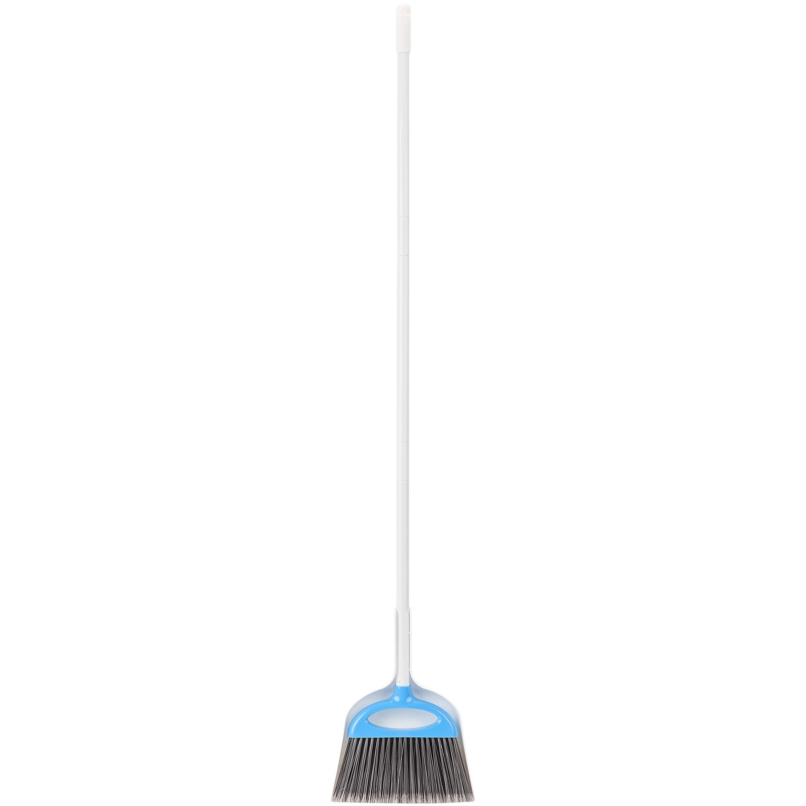 Amazon Basics Dustpan and Broom Combo Set for Home Office Lobby Use Blue 8290₽