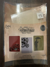 Sizzix Tim Holtz 657191 Artful Muse Umbrella Man Embossing Folders
