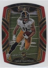 2020 Panini Select Club Level Red Prizm Die-Cut Chase Claypool #270 12b5