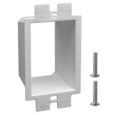 1-Gang Fire Rated Electrical Outlet Box Extender Listed Safety Device