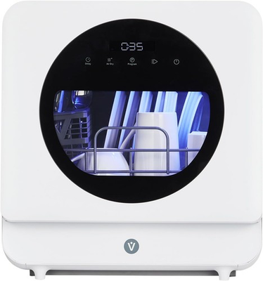 #ad #ad Portable Countertop Dishwasher 5L Tank 6 Wash Cycles High Temp Dry Compact $200.04