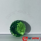 Rolex Triplock Italian Green Glass' Paperweight Green" Crystal Moon Cake Salvia. — photo 2