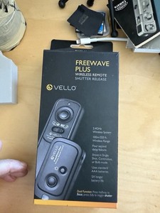 Vello FreeWave Plus Wireless Remote Shutter Release RWII-N 2.4GHz 100m Nikon
